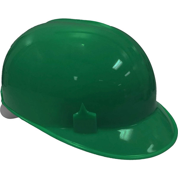 Safe Handler Bump Cap, 4 Point Pin Lock Suspension, Green BIS-GBC-14-1